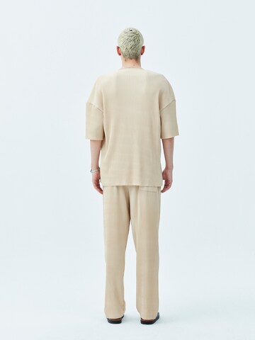 VAMOS CLO Loosefit Bukser i beige