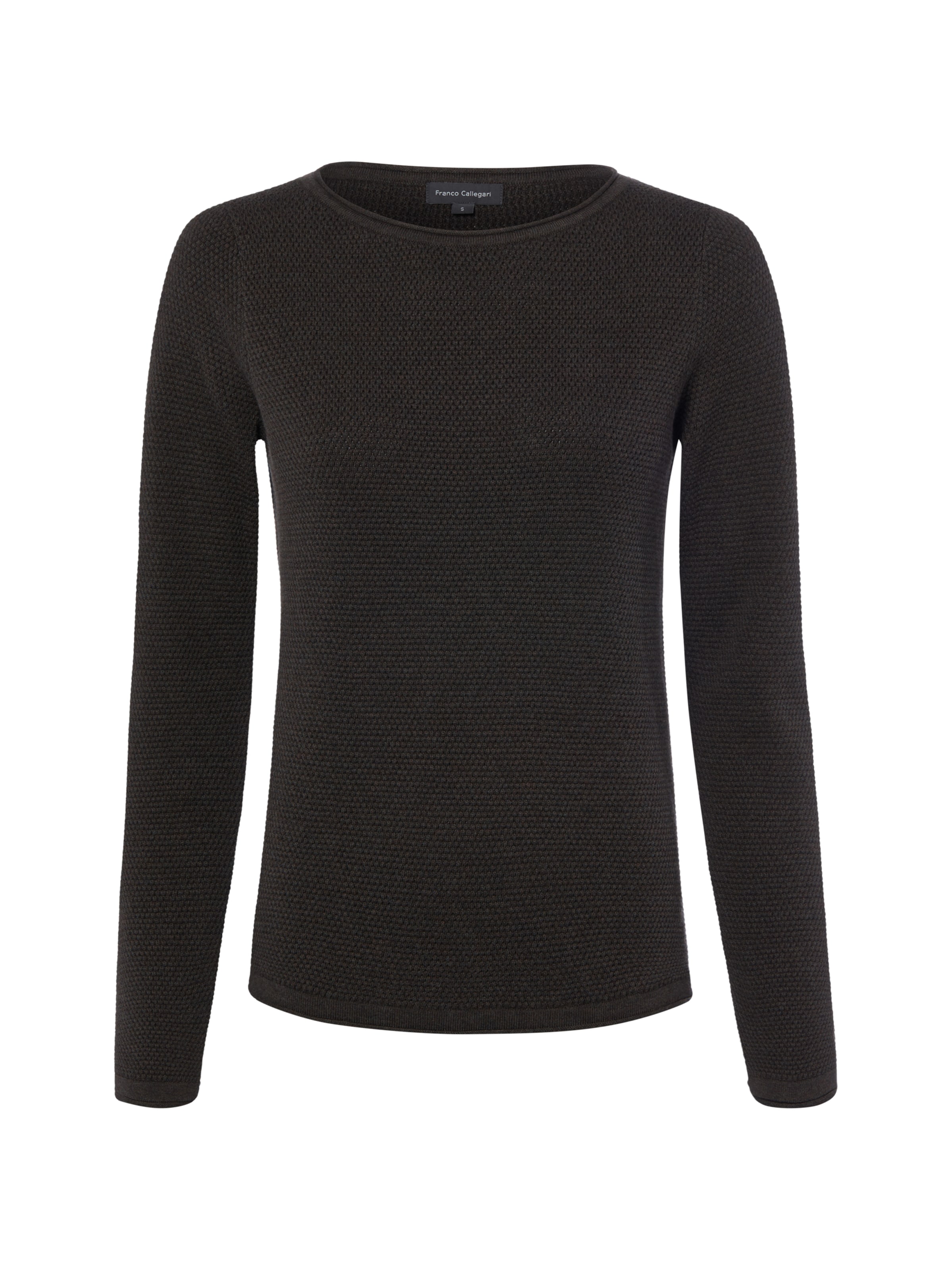 Franco Callegari Pullover in Braun: Vorderseite