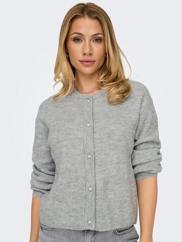 JDY Knit cardigan 'JDYLumi' in Grey
