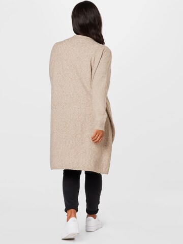 Vero Moda Curve Knit Cardigan 'Doffy' in Brown