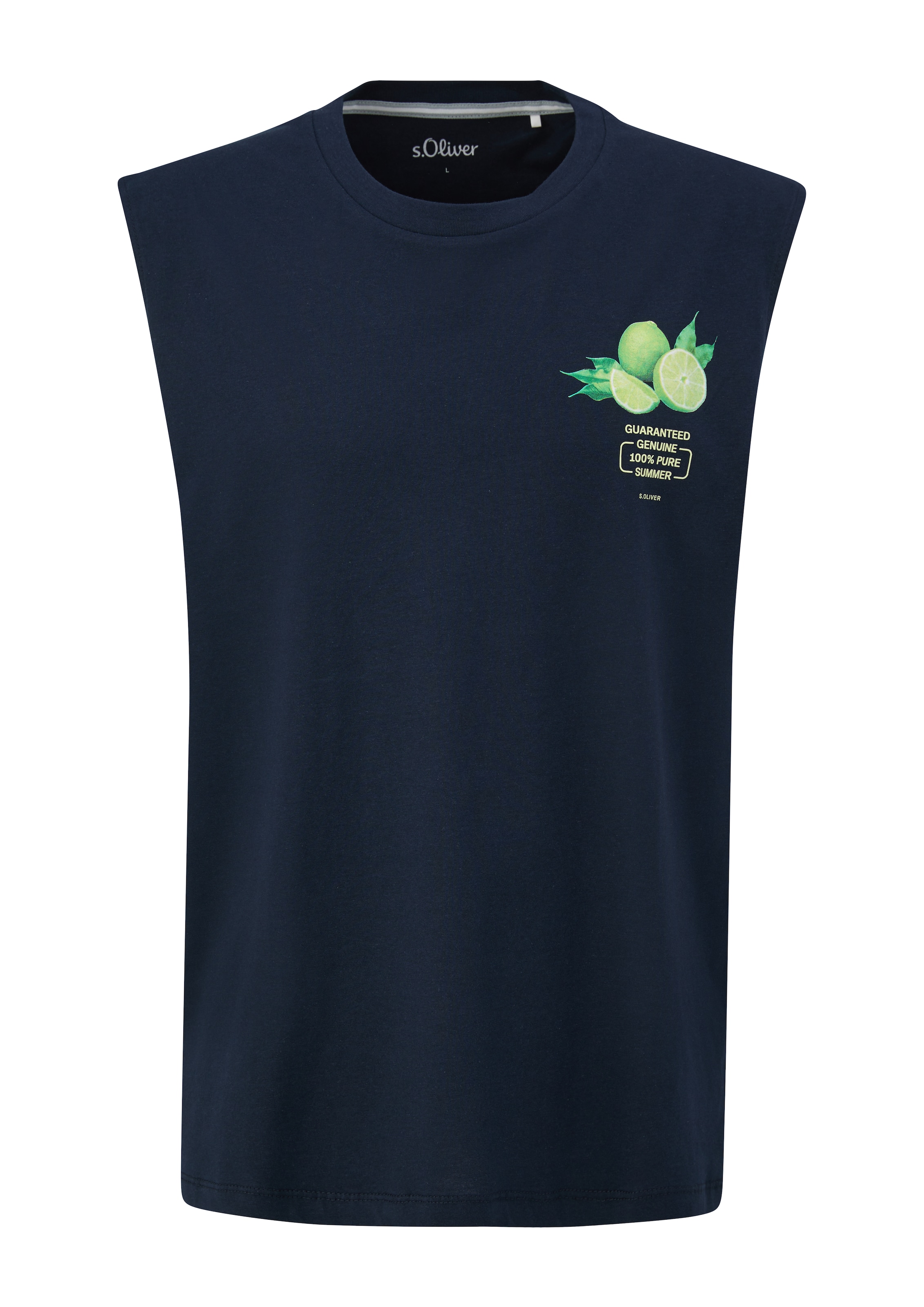 s.Oliver Μπλουζάκι σε μπλε: μπροστά