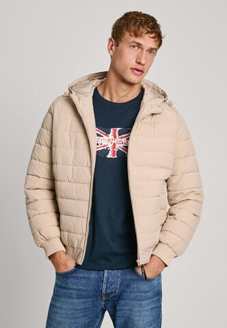 Pepe Jeans Between-season jacket 'TOMEK' in Beige: front