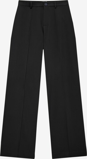 Pantaloni con piega frontale Pull&Bear di colore nero, Visualizzazione prodotti