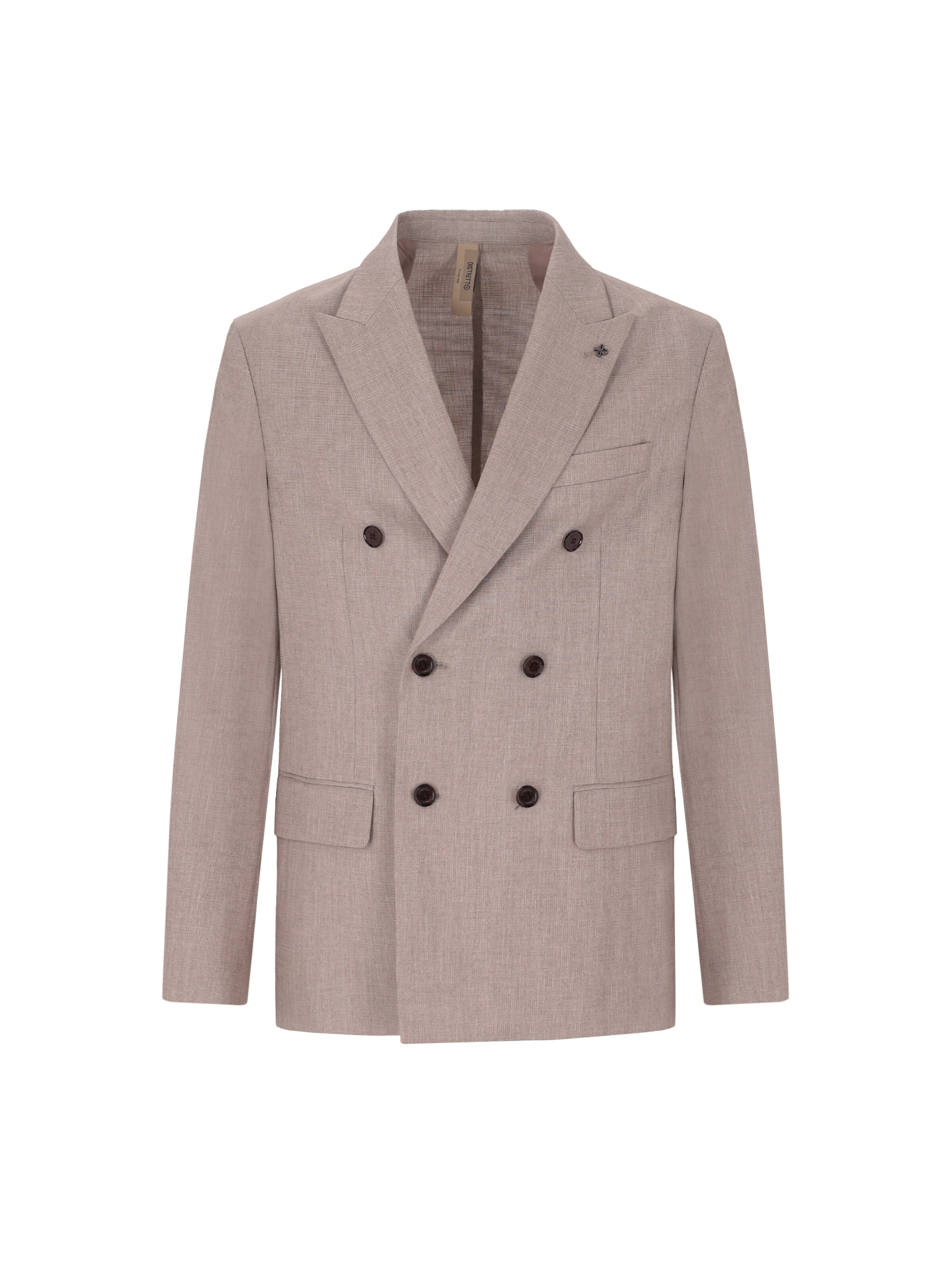 Regular fit Giacca da completo 'Acanto' di Distretto12 in beige: frontale