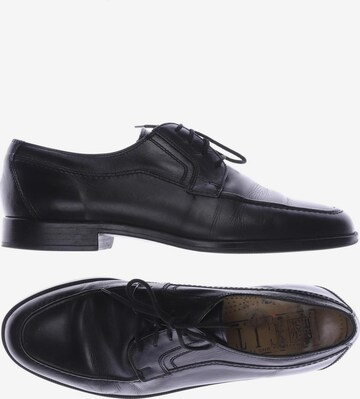 FRETZ MEN Flats & Loafers in 43 in Black: front