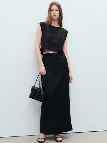 MANGO Top 'FRED' in Schwarz