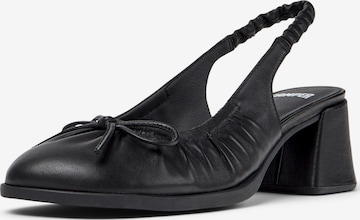 Escarpins à bride arrière 'Kora' CAMPER en noir : devant