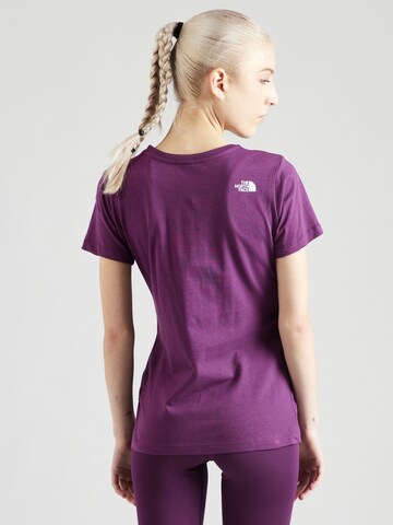 THE NORTH FACE - Camiseta 'EASY' en lila