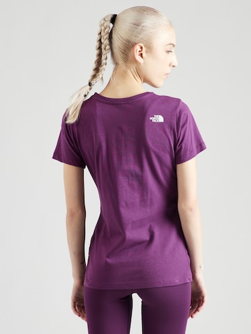 THE NORTH FACE T-Shirt 'EASY' in Lila