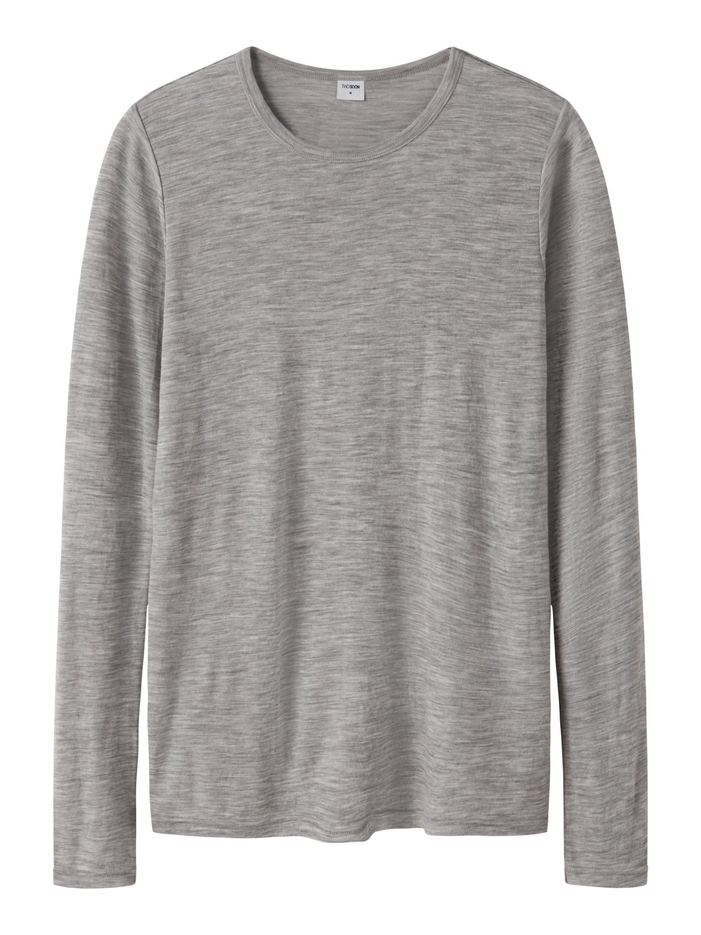 TWO SOON Bluser & t-shirts i grå: forside