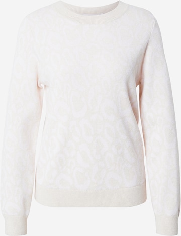 VILA Свитер 'VIRIL' в Ярко-розовый: спереди