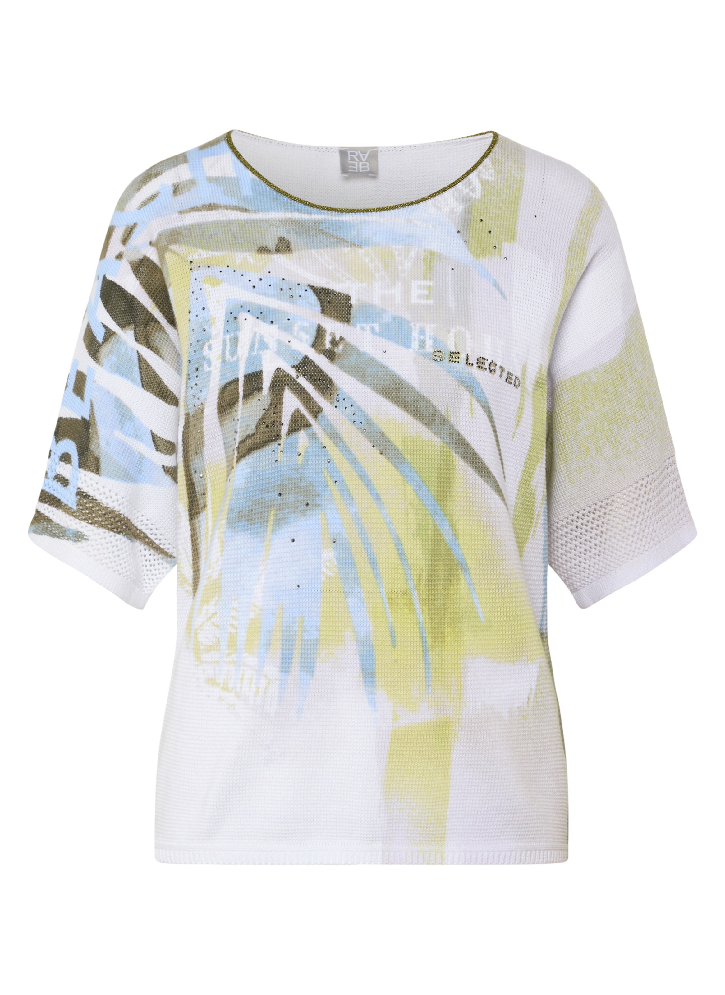 Rabe Sweater in White: front