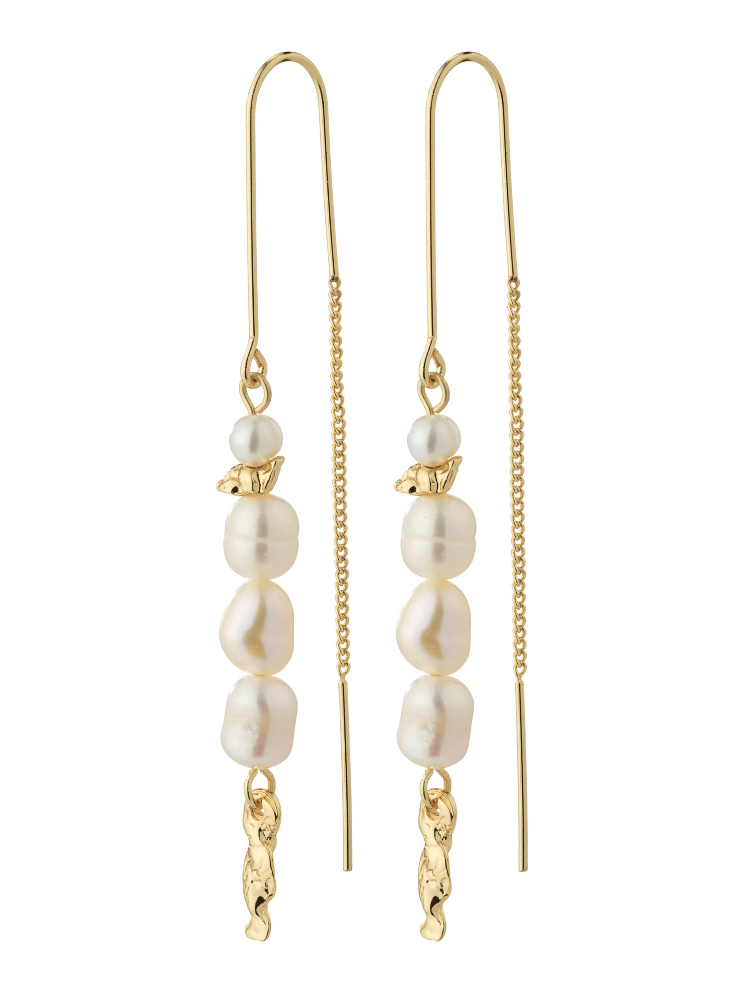 Pilgrim Ohrringe 'BERTHE' in Gold: Vorderseite