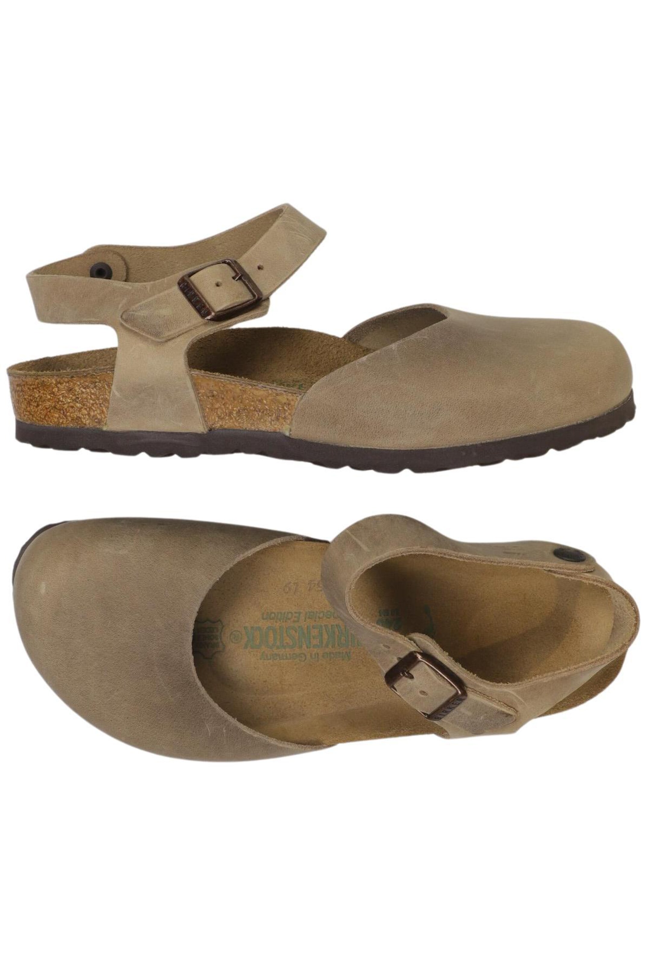 BIRKENSTOCK Sandals & High-Heeled Sandals in 37 in Beige: front