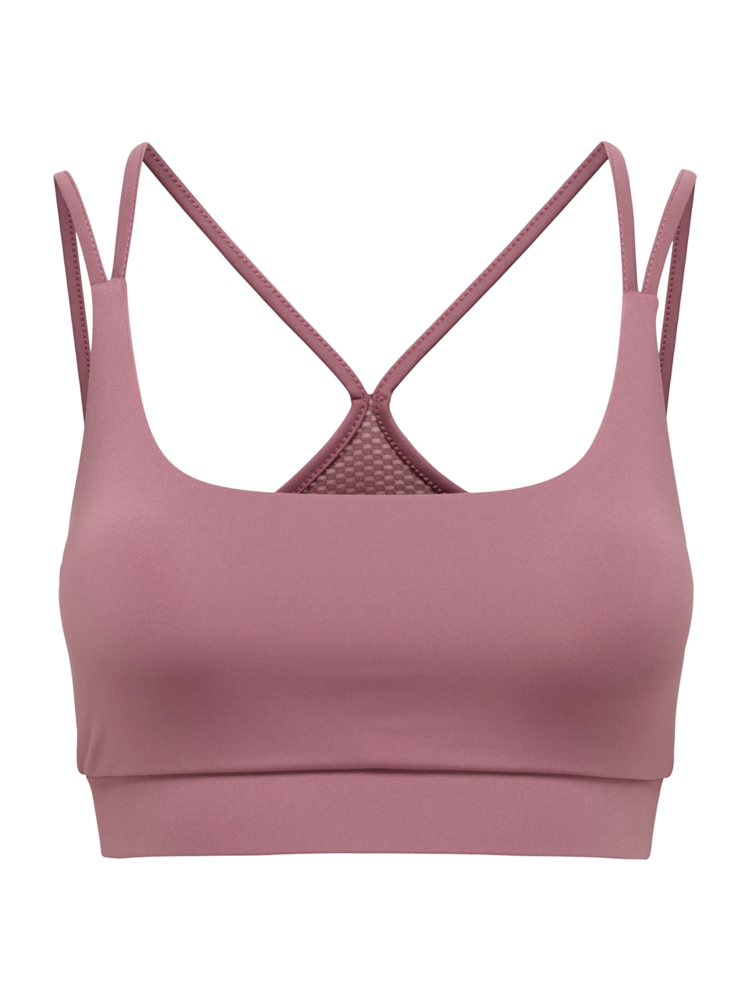 ONLY PLAY Bustier Sport bh in Roze: voorkant