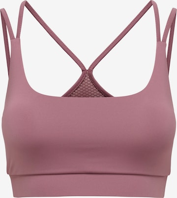 rožinė ONLY PLAY Biustjė Sportinė liemenėlė: priekis