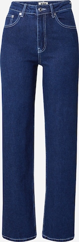 Jeans de la Tally Weijl pe albastru: față