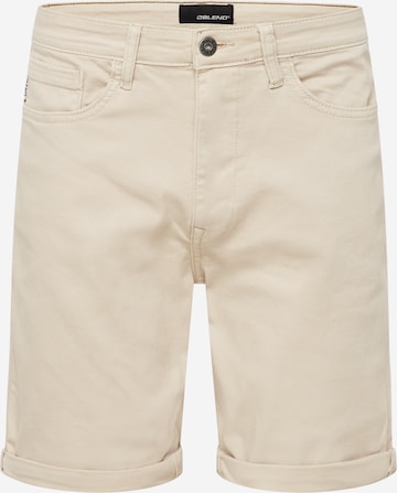 BLEND Regular Broek in Beige: voorkant