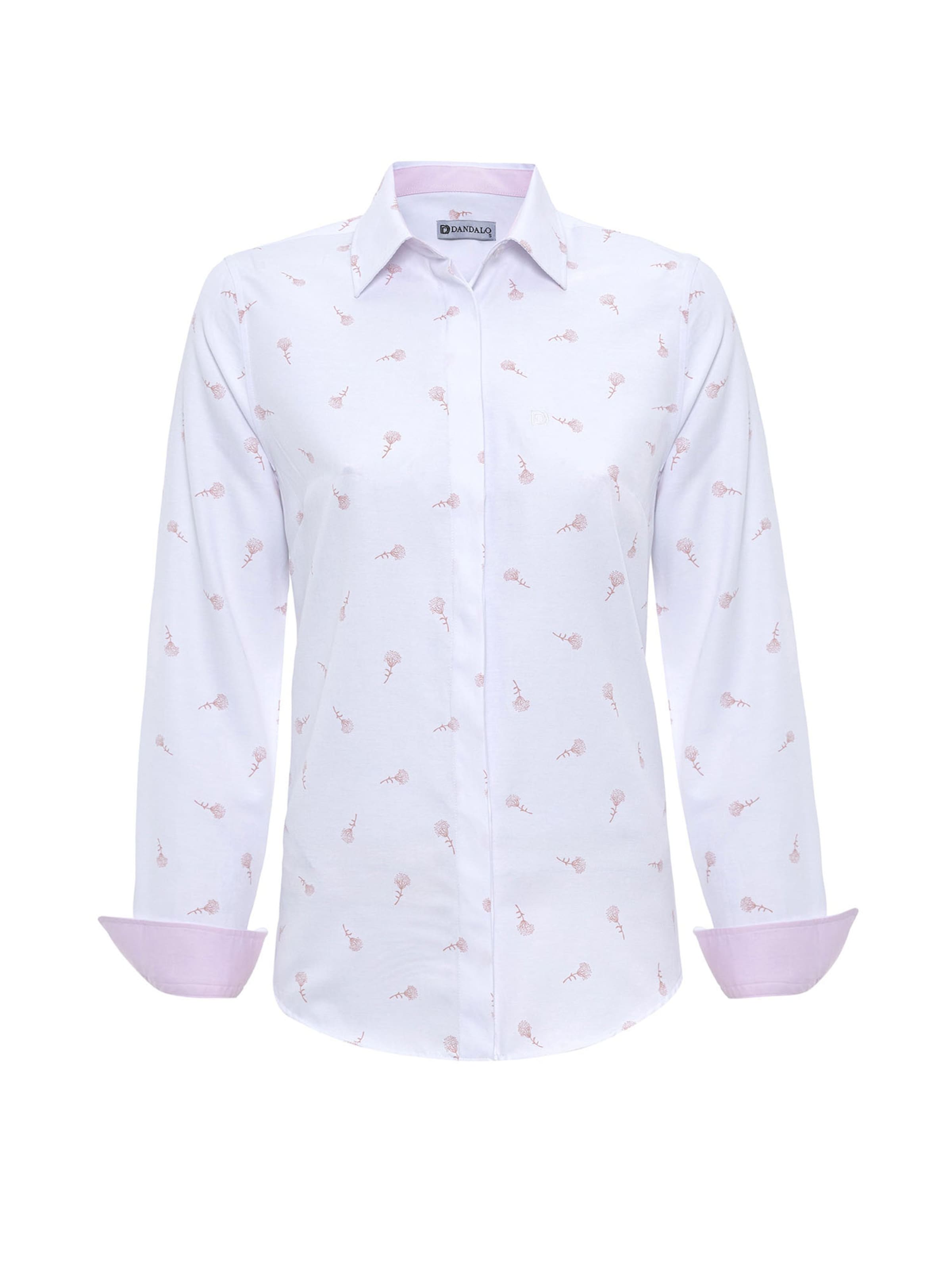 Bluză de la Dandalo pe alb: față