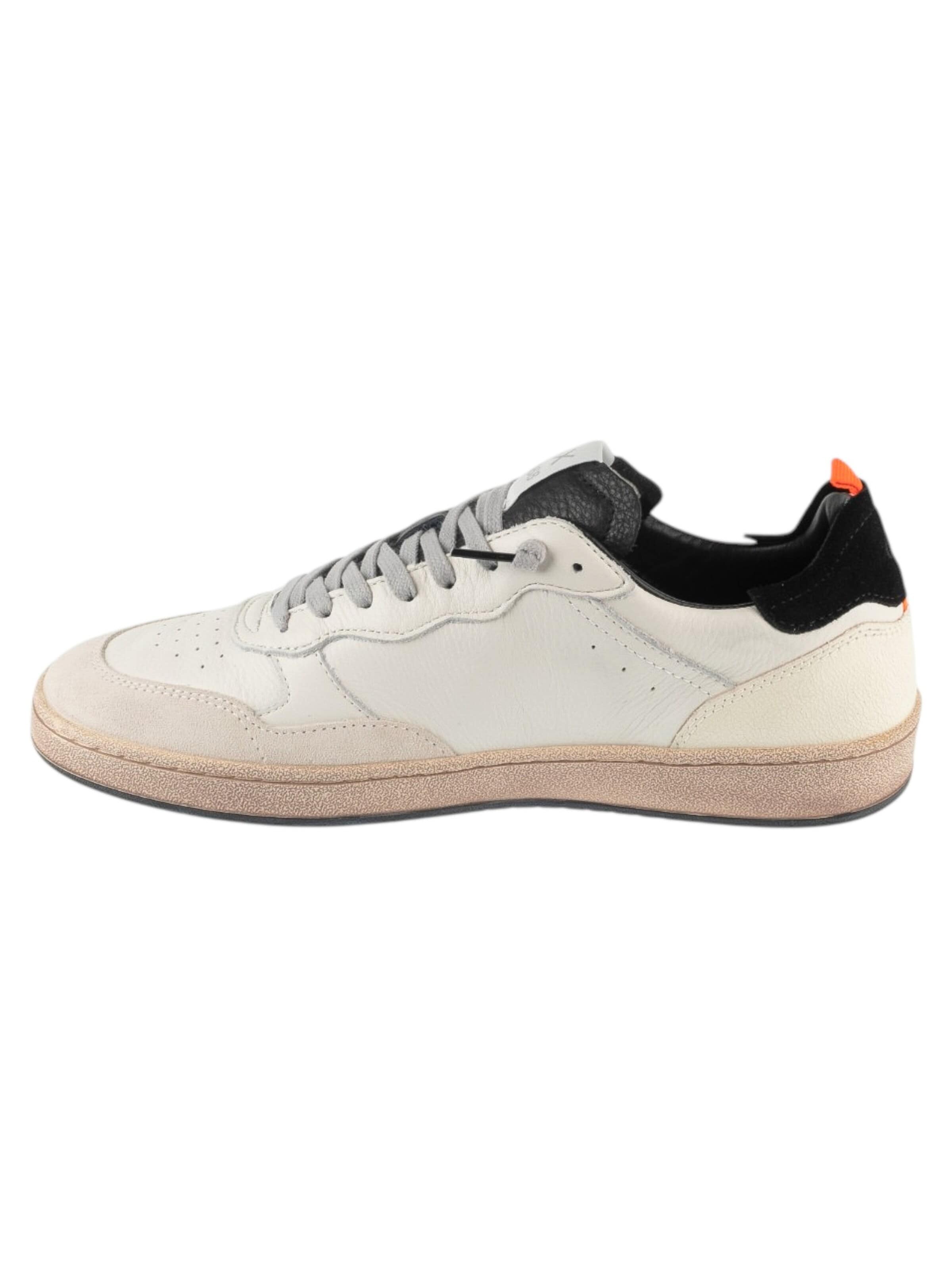 SUN68 Sneakers laag 'Urban Basket' in Wit