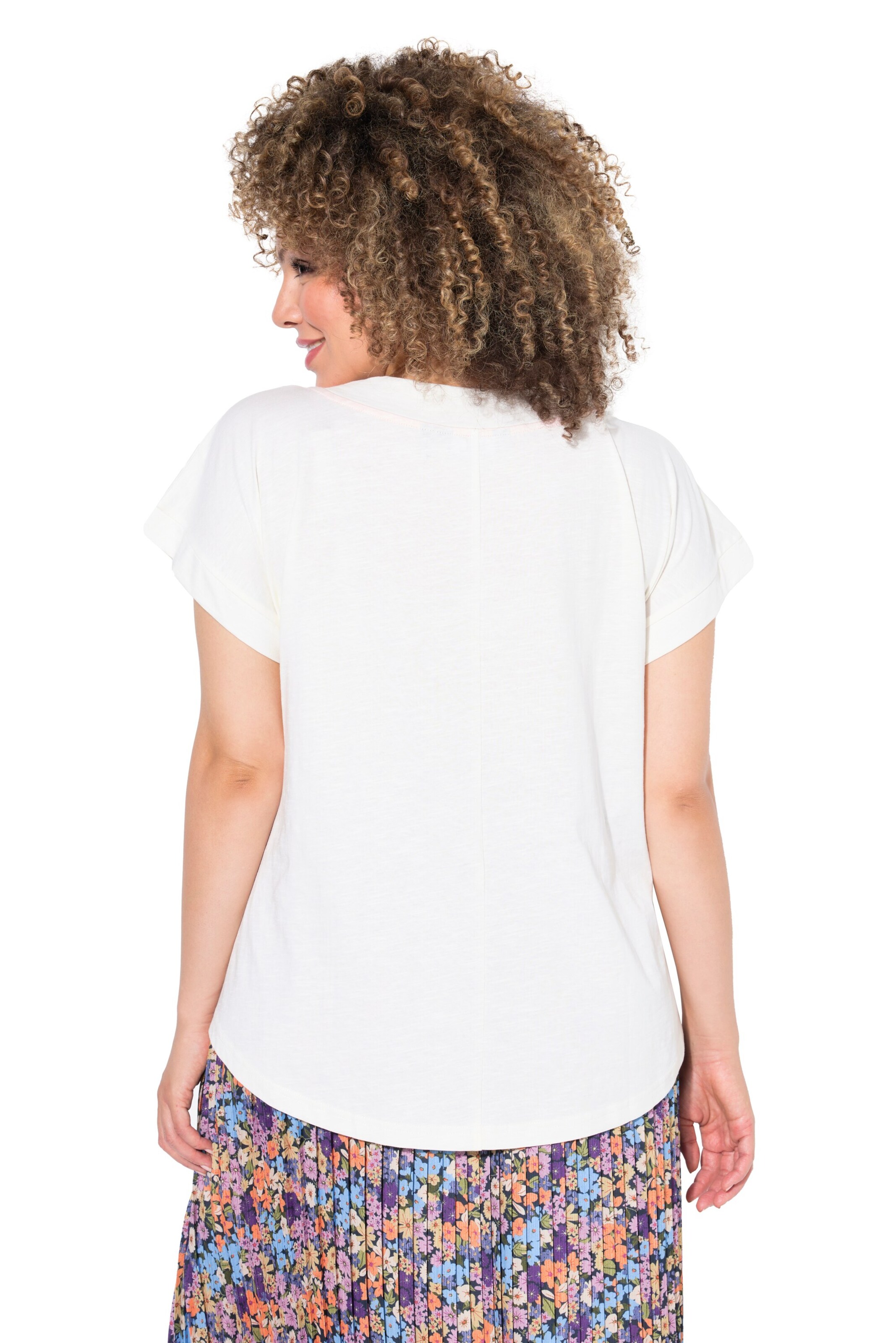 Ulla Popken T-shirt i vit