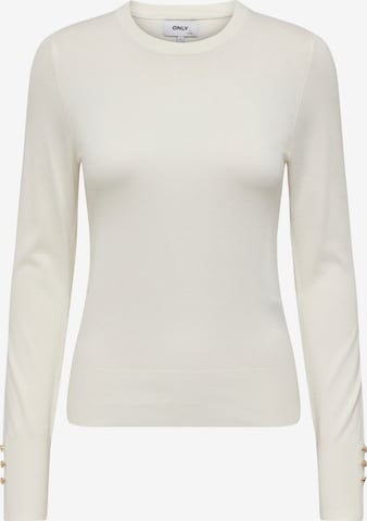 Pullover 'Julie' di ONLY in bianco: frontale