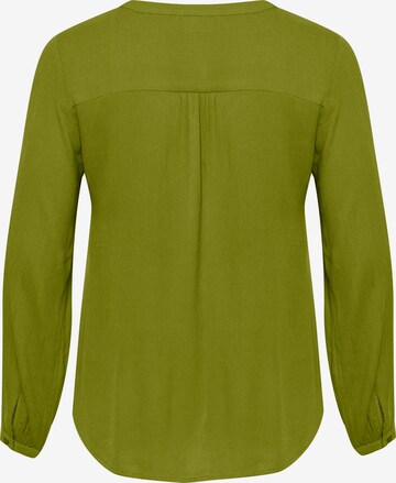 KAFFE CURVE Blouse 'Ami' in Green