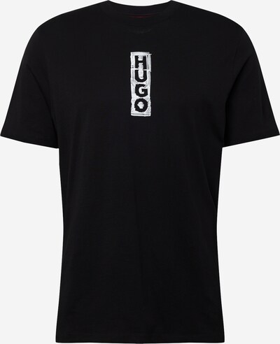 HUGO T-Shirt 'Dalbula' en noir / blanc, Vue avec produit