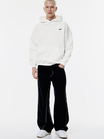 Pull&Bear Sweatshirt 'STWD' in White
