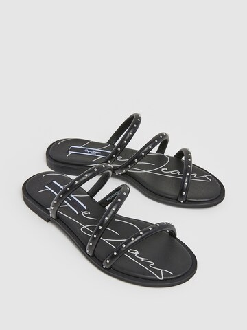 Mule ' HAYES PARK ' Pepe Jeans en noir