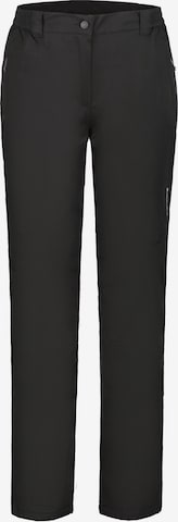 ICEPEAK Outdoorhose 'PAOLA' in Schwarz: Vorderseite