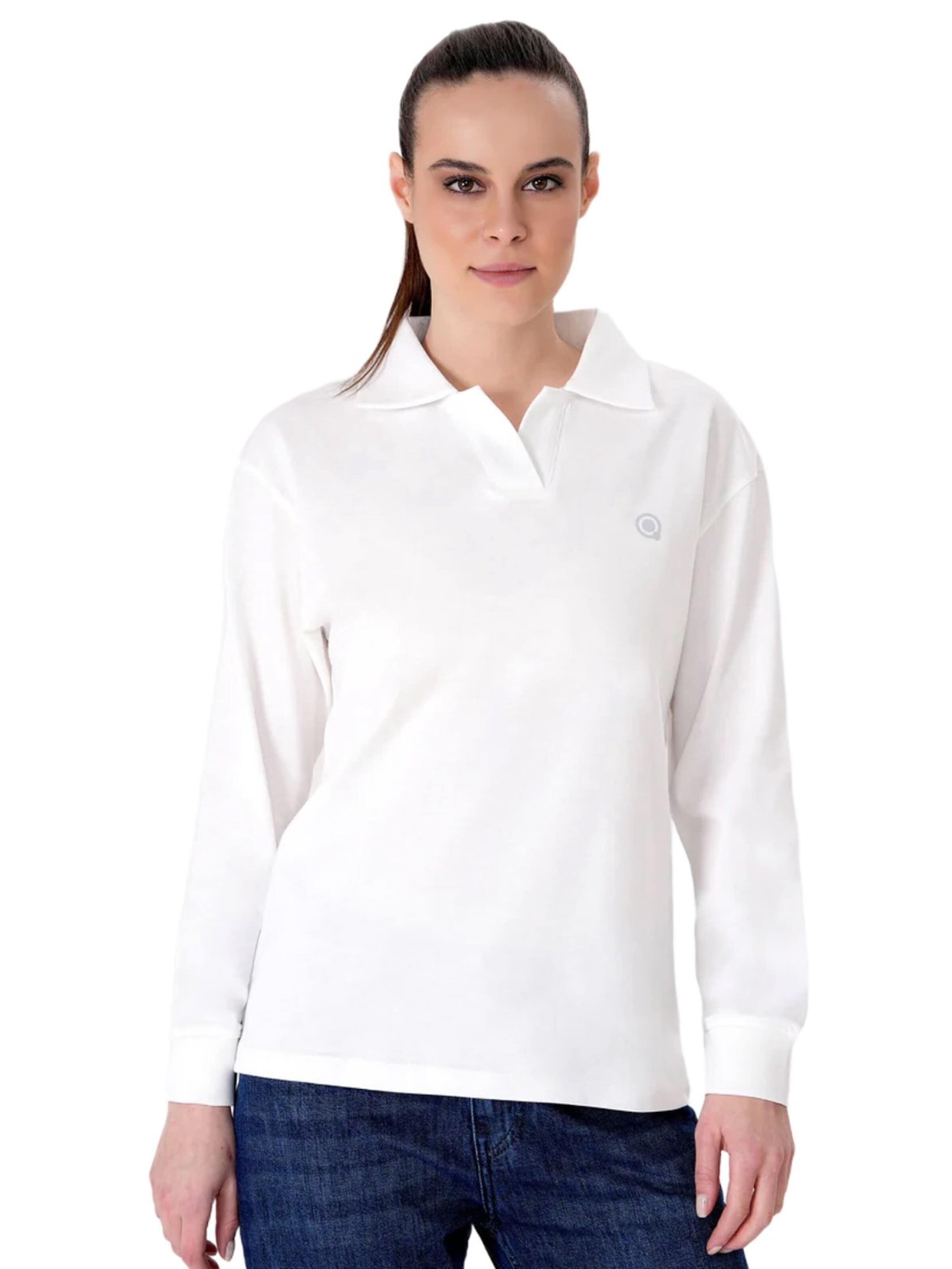 UNIQVIBE Shirt in Wit