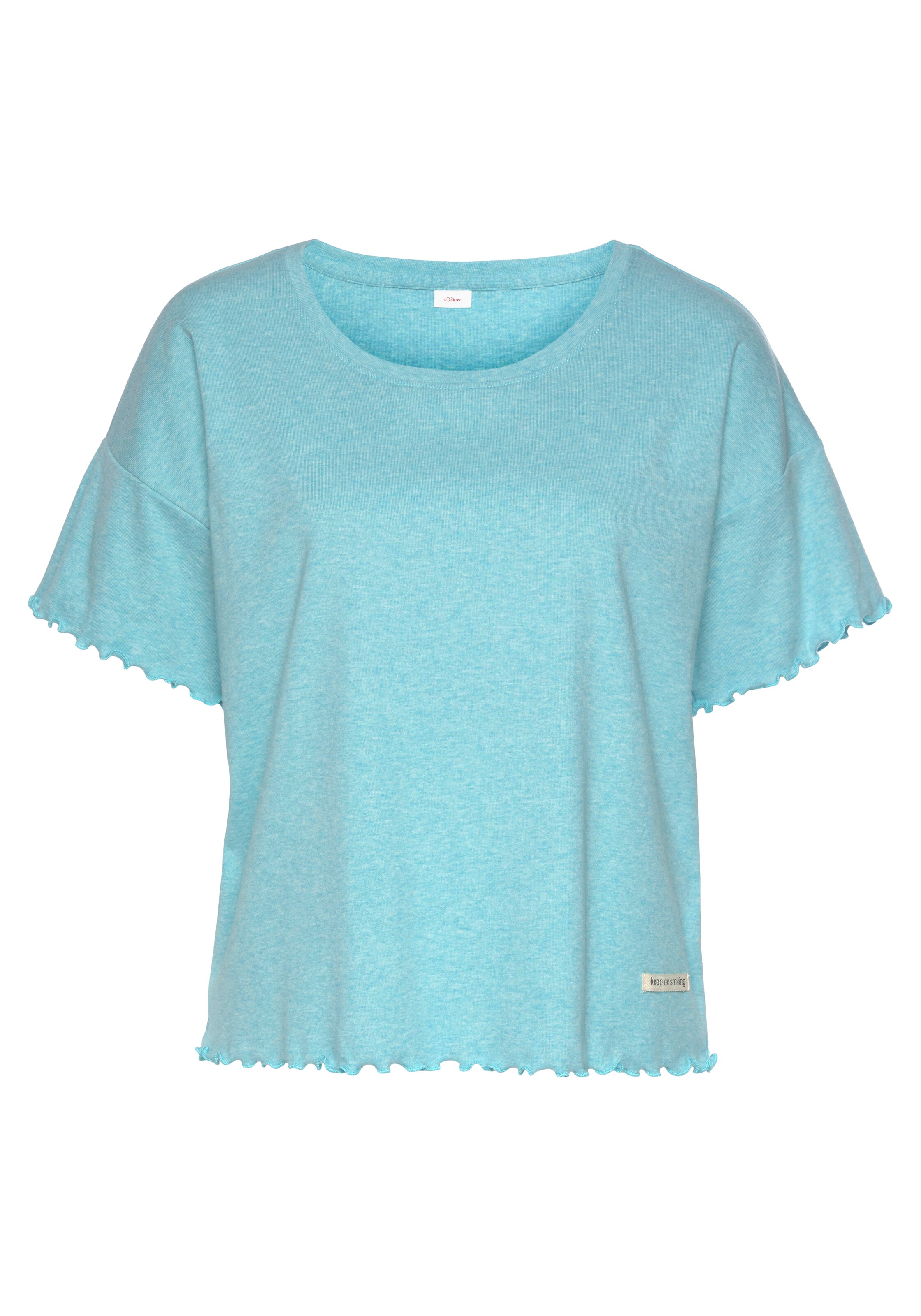 s.Oliver Tričko – modrá: přední strana