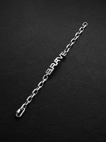 REYTEL Bracelet 'BRAVE' in Silver