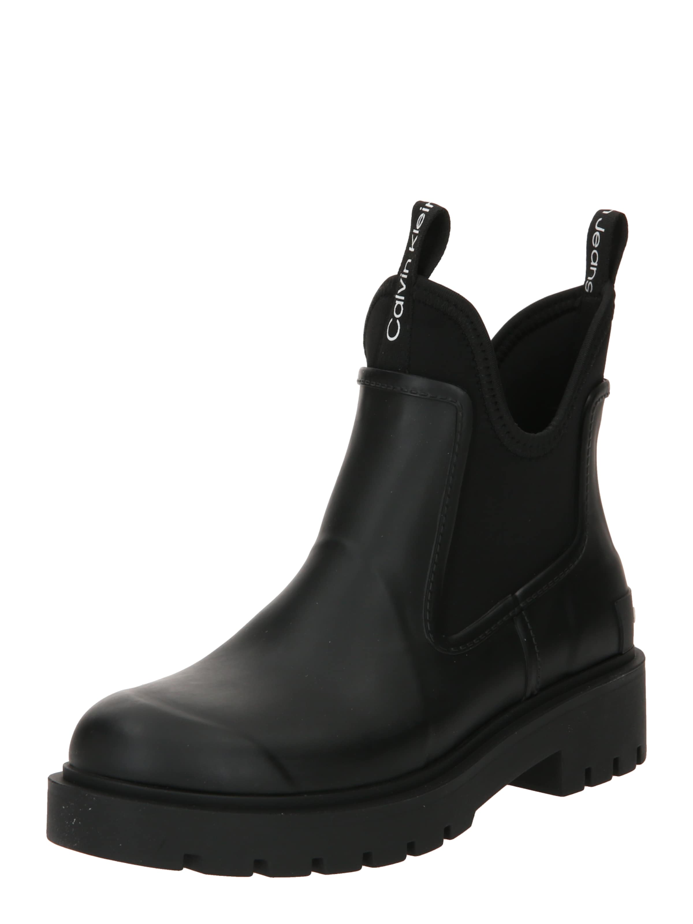 Calvin KleinGumene čizme - crna boja: prednji dio