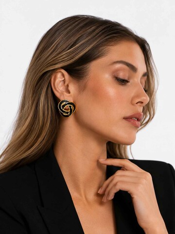 RteRme Náušnice 'Nimah Earrings' – černá
