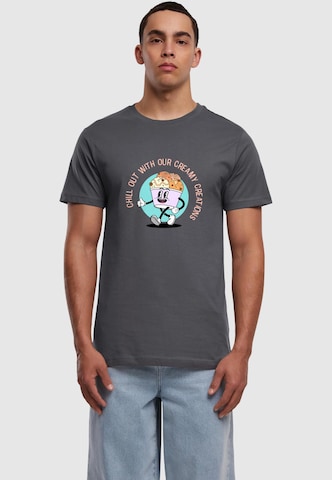 Maglietta 'Chill Out' di Merchcode in grigio: frontale