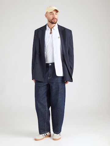 Lyle & Scott Regular fit Overhemd in Blauw