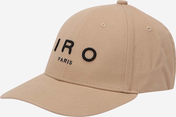 IRO Cap 'GREB' in Beige: predná strana