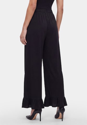 faina Loosefit Broek in Zwart