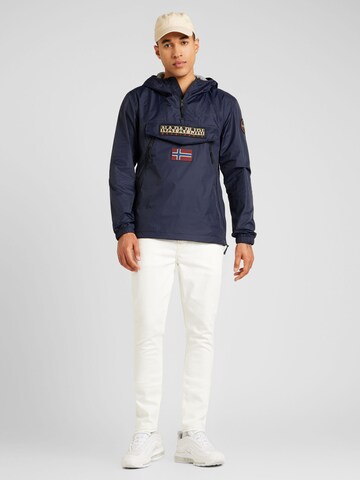 NAPAPIJRI Between-Season Jacket 'RAINFOREST' in Blue