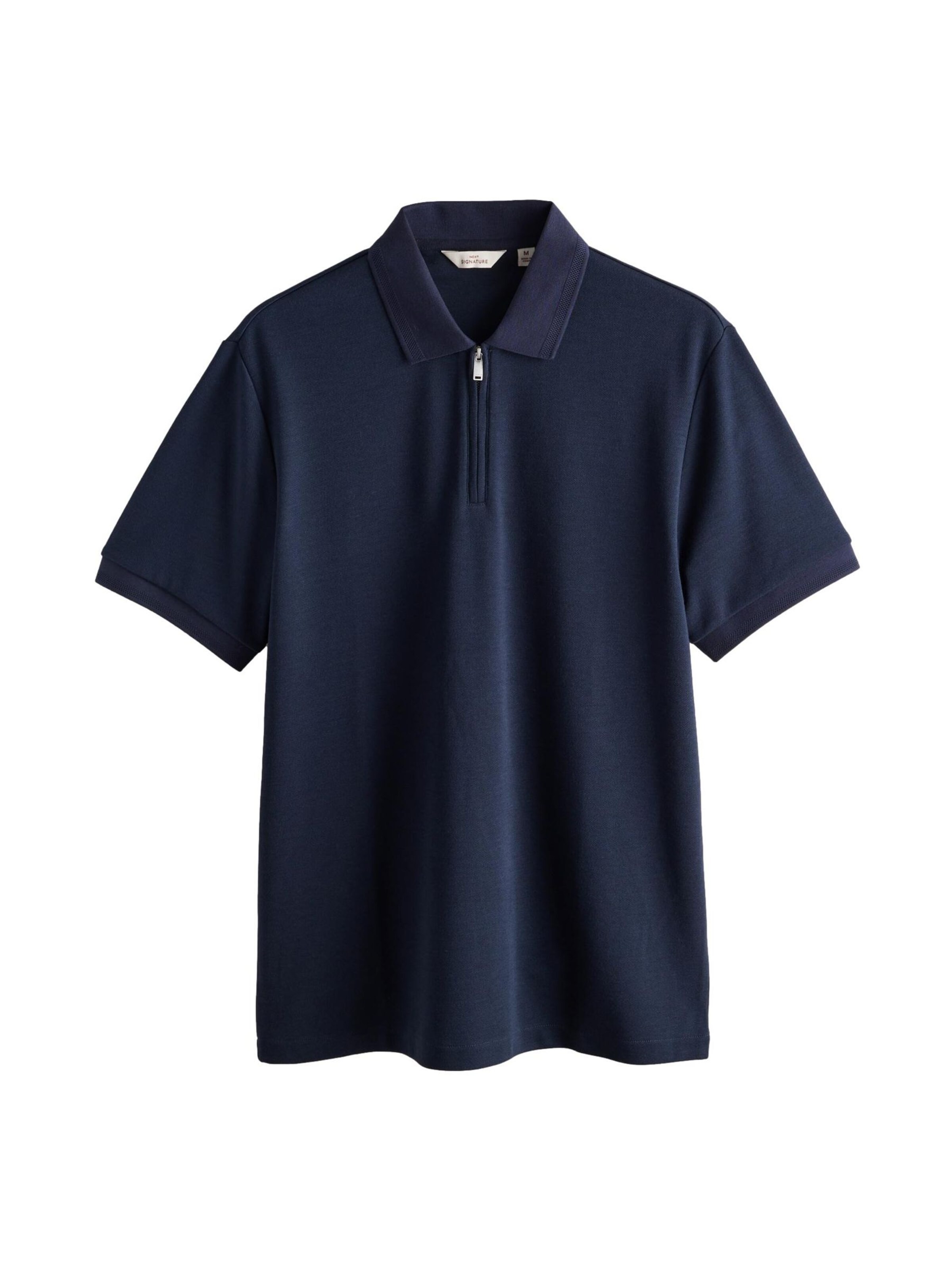 Tricou de la Next pe albastru: față