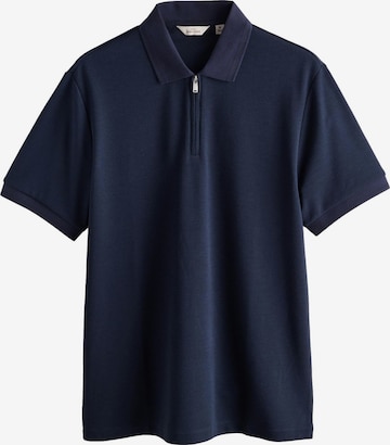 T-Shirt Next en bleu : devant