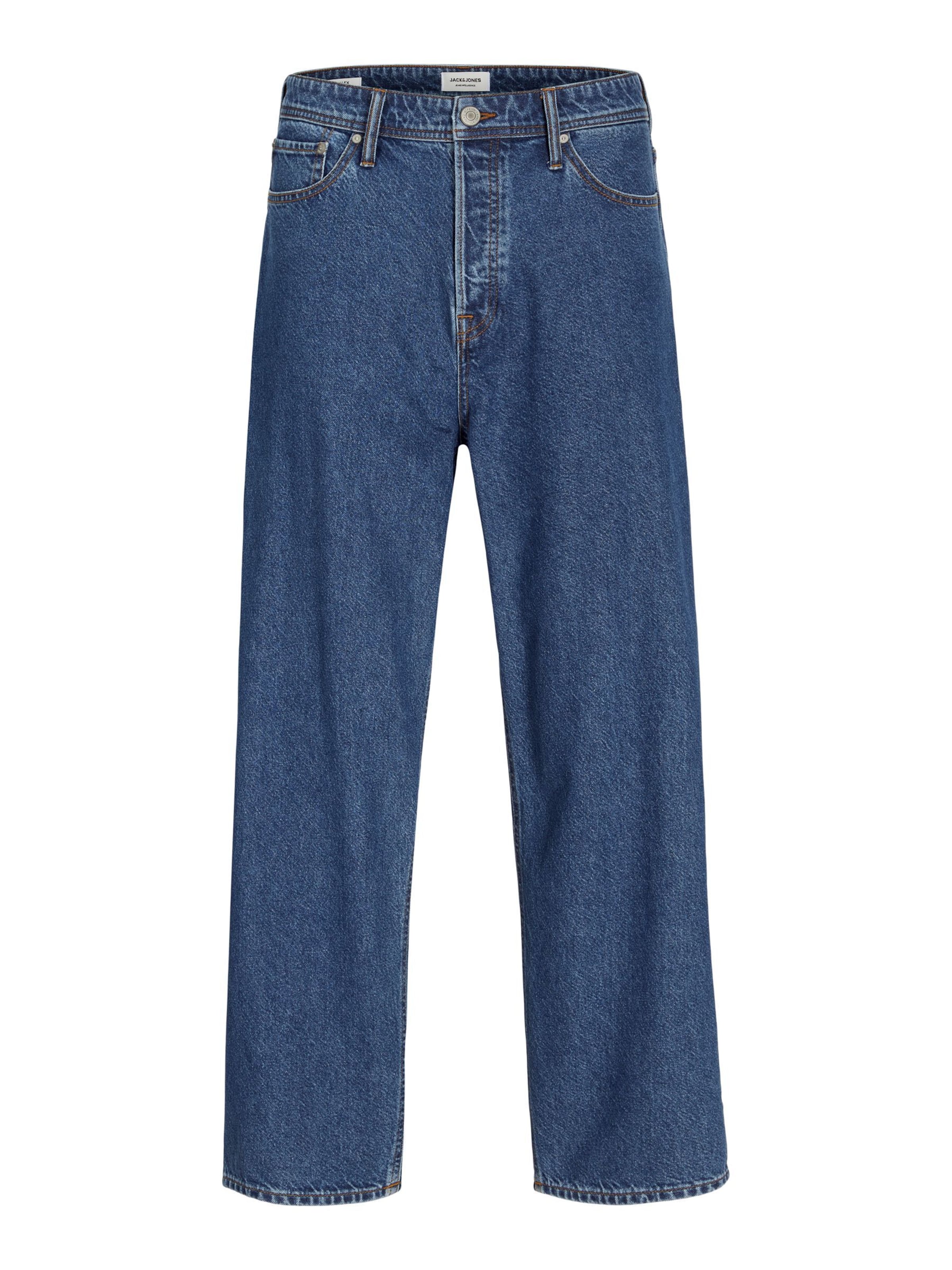 Jack & Jones Junior Baggy Jeans 'JJIALEX' in Blauw: voorkant