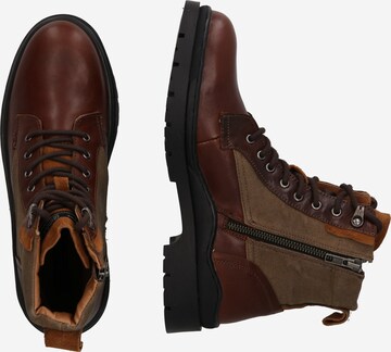 Pepe Jeans - Botas com atacadores 'BRAD' em castanho