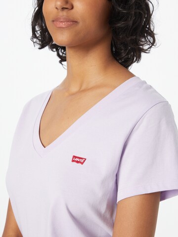 LEVI'S ® Shirt 'LSE Perfect Vneck' in Purple