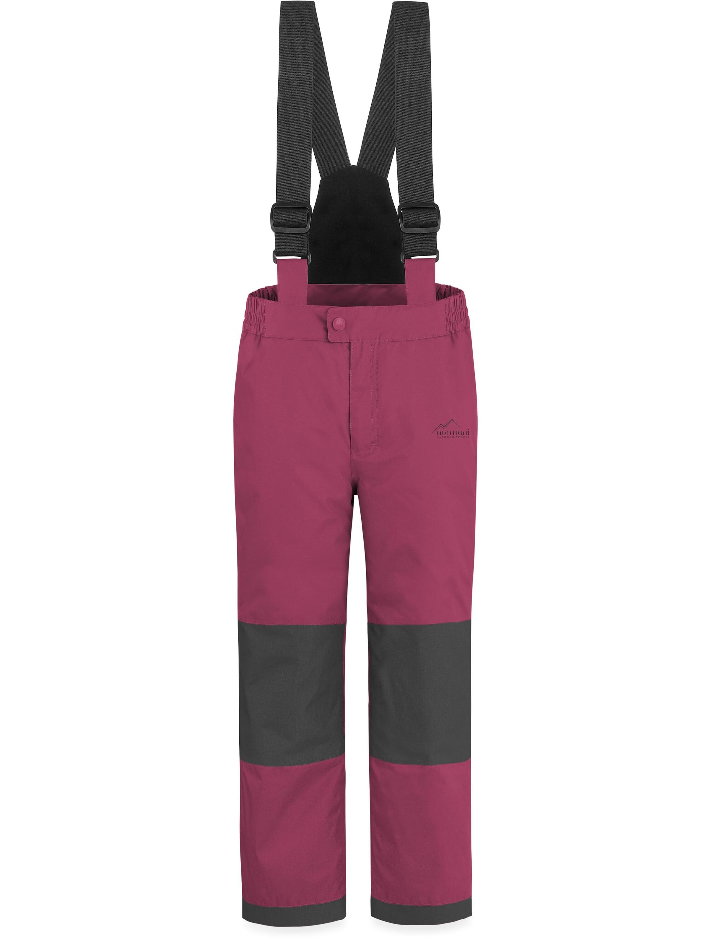 Regular Pantalon d'extérieur 'Salcha' normani en rose : devant