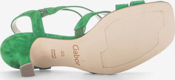 GABOR Strap Sandals in Green