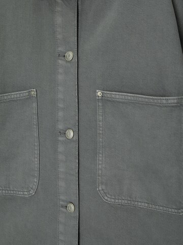 Veste mi-saison Pull&Bear en gris