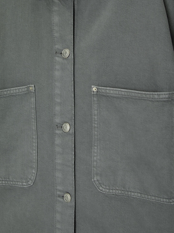 Veste mi-saison Pull&Bear en gris